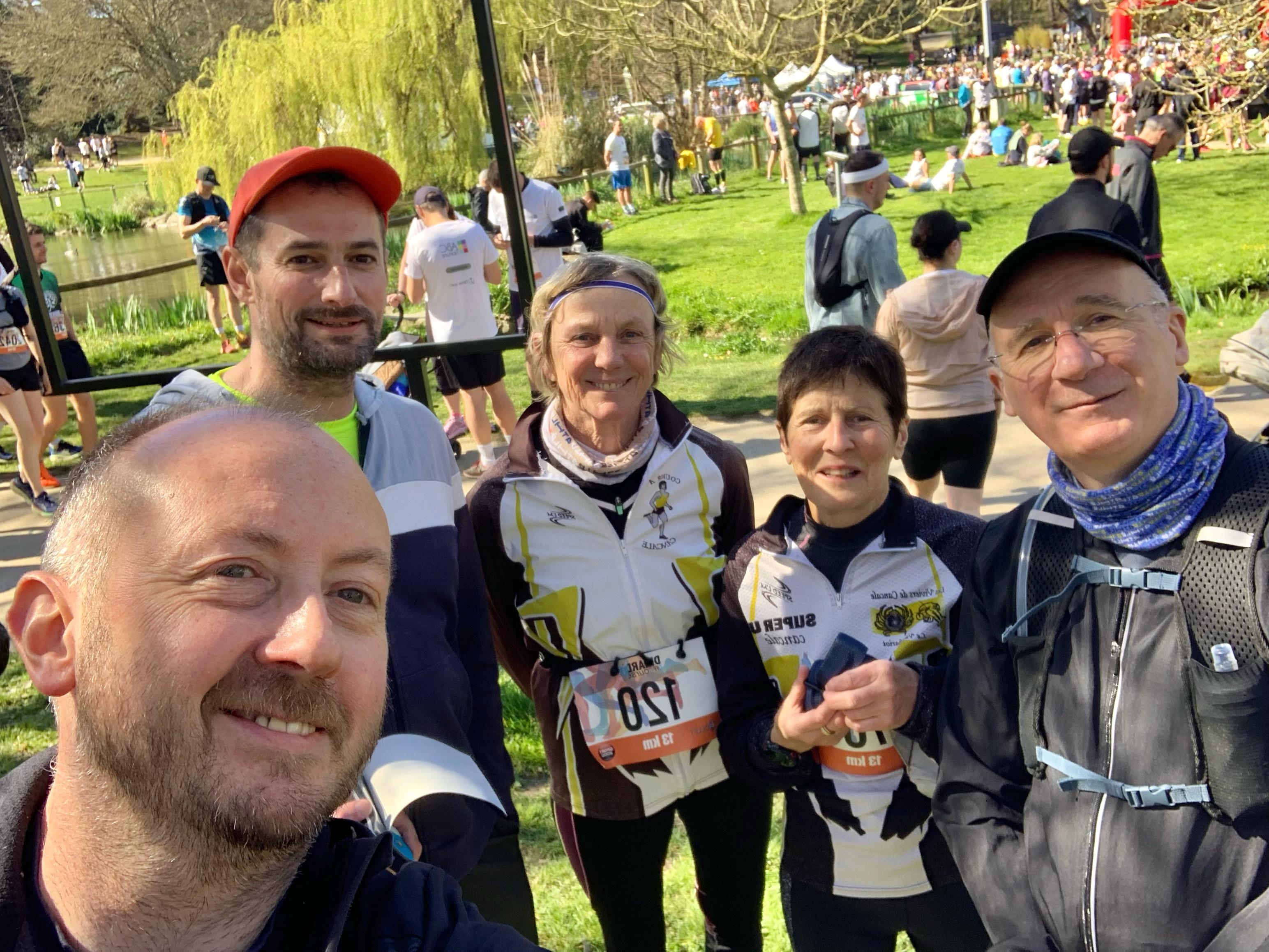 Aurélien, Kristen, Catherine, Sylviane et Thierry