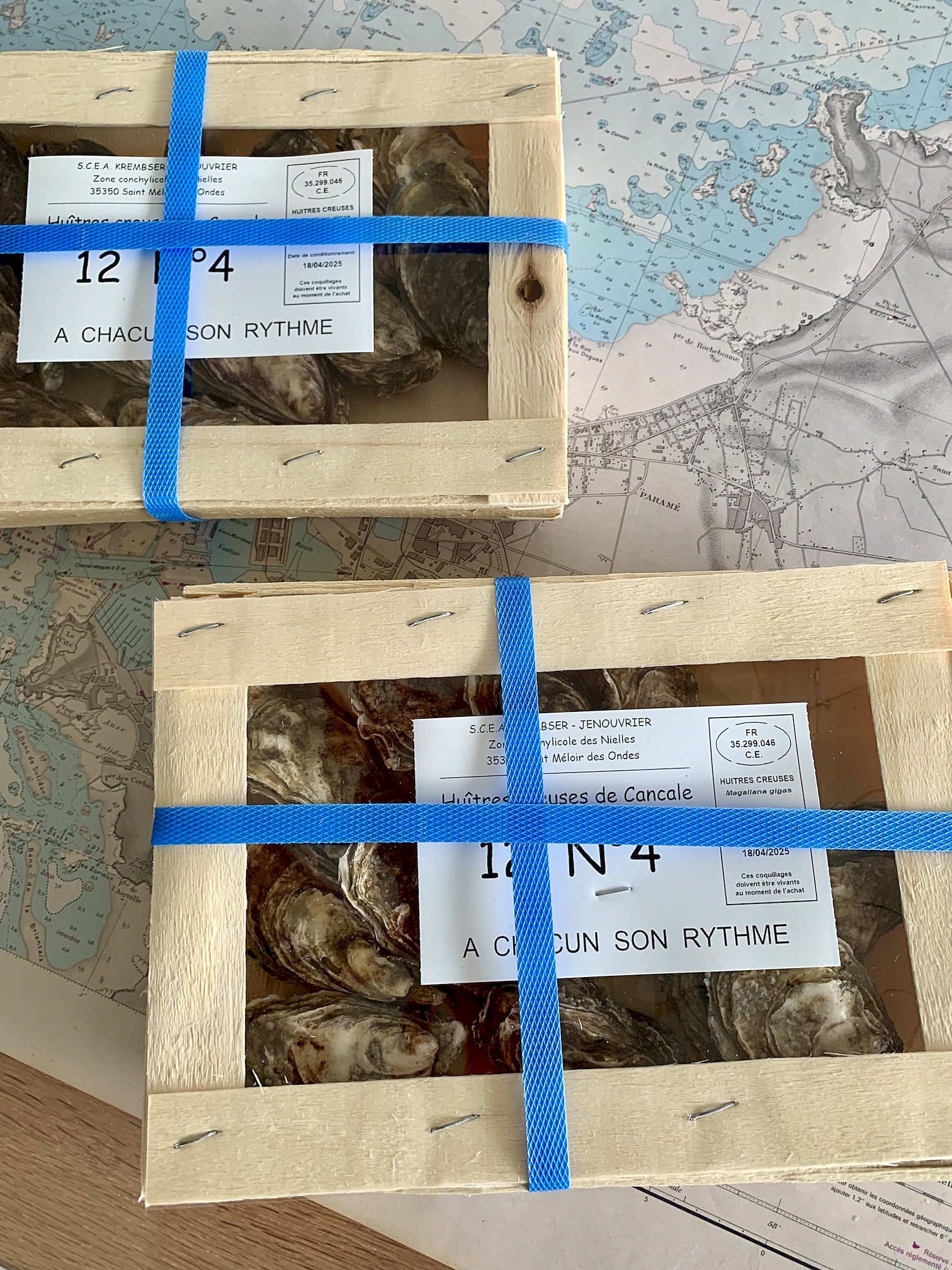 Les fameuses bourriches !