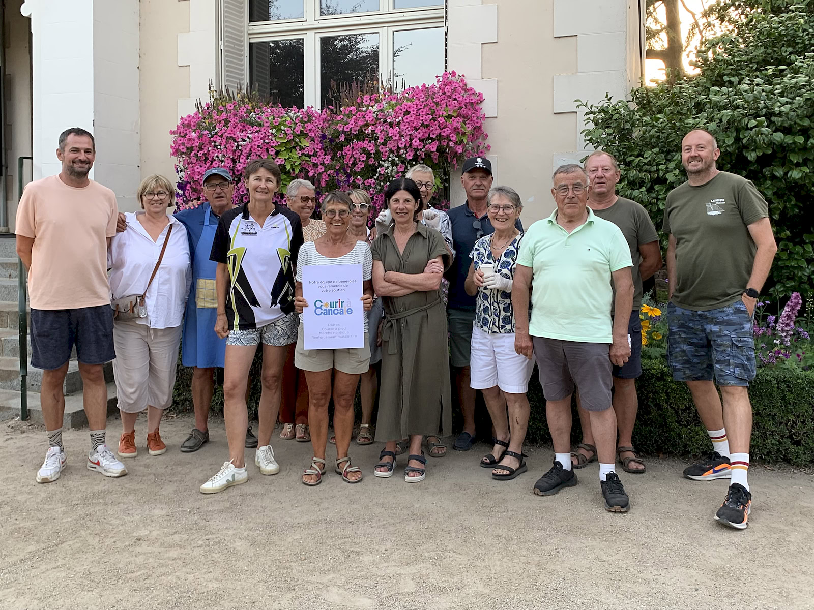 L'équipe de bénévoles de Courir à Cancale